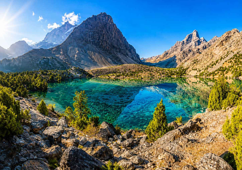 کوه‌های فان — یکی از زیباترین مناطق تاجیکستان