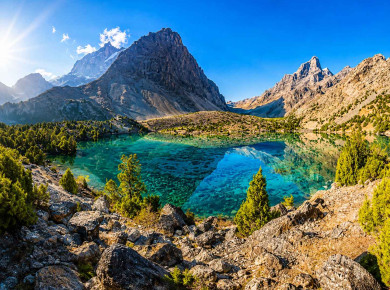 کوه‌های فان — یکی از زیباترین مناطق تاجیکستان